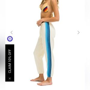 Aviator Nation - 5 Stripes Vintage White